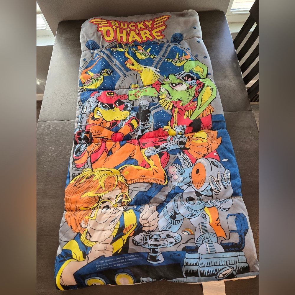 1980's Vintage Buckey O'Hare Retro Space Adventure Comforter